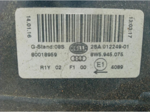 8W5945075 PILOTO TRA IZQ INT AUDI A4 (8W2, B9)|Desguaces La Cabaña