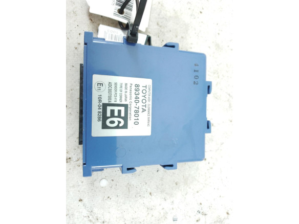 8934078010 MODULO ELECTRONICO 4 LEXUS NX (_Z1_)|Desguaces La Cabaña