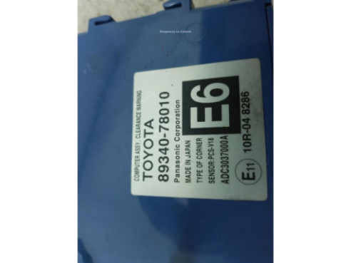 8934078010 MODULO ELECTRONICO 4 LEXUS NX (_Z1_)|Desguaces La Cabaña