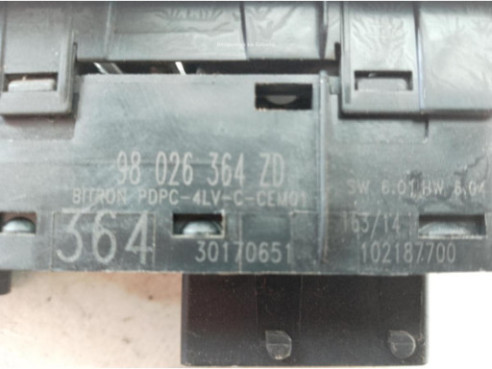 98026364ZD MANDO ELEVALUNAS PUERTA LAT DEL IZQ PEUGEOT 508 SW|Desguaces La Cabaña