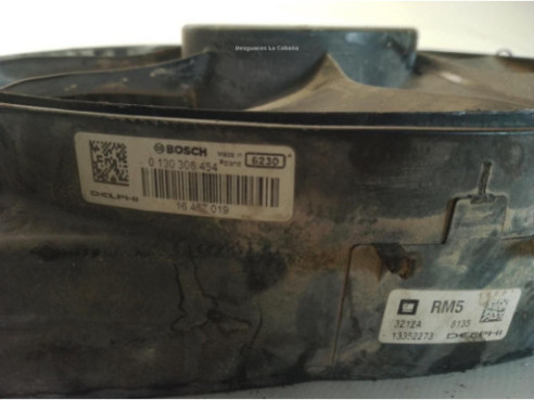 13352273 ELECTROVENTILADOR OPEL ASTRA J (P10)|Desguaces La Cabaña