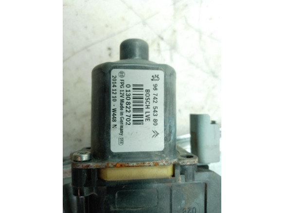 9673154380 ELEVALUNAS PUERTA LAT DEL DER PEUGEOT 208|Desguaces La Cabaña