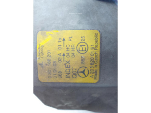 A2038200161 FARO IZQUIERDO MERCEDES BENZ CLASE C (W203)|Desguaces La Cabaña