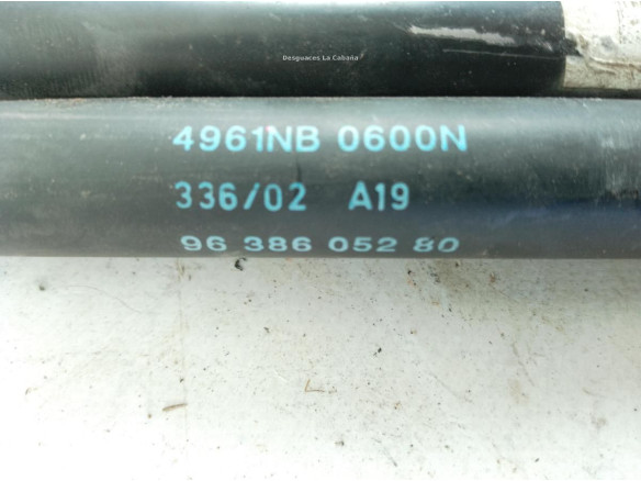 AMORTIGUADOR PORTON / TAPA MALETA PEUGEOT 307 SW (3H)|Desguaces La Cabaña