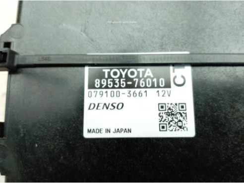 8953573010 MODULO ELECTRONICO 2 TOYOTA PRIUS PLUS (_W4_)|Desguaces La Cabaña