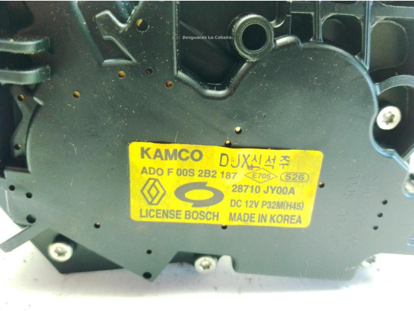 28710JY00A MOTOR LIMPIAPARABRISAS TRA RENAULT KOLEOS I (HY_)|Desguaces La Cabaña