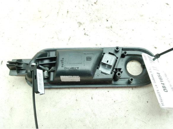 6L0837114H MANILLA PUERTA LAT DEL DER INT SEAT IBIZA III (6L1)|Desguaces La Cabaña