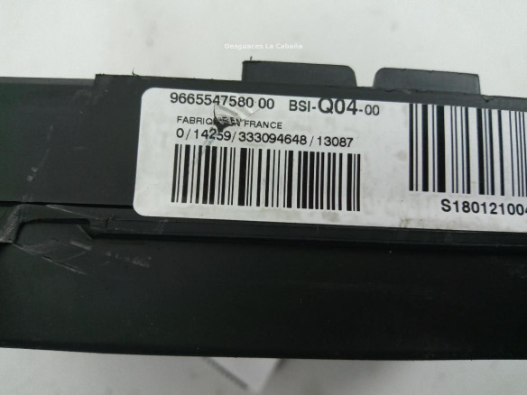 9665547580 CENTRALITA MULTIFUNCION PEUGEOT 508|Desguaces La Cabaña