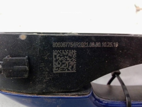 806067754R  MANILLA PUERTA LAT TRA DER EXT DACIA SANDERO III|Desguaces La Cabaña