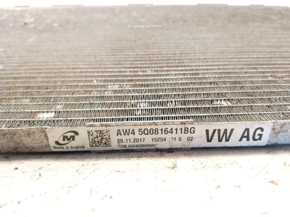 5Q0816411BG RADIADOR AIRE ACONDICIONADO SEAT LEON (5F1)|Desguaces La Cabaña