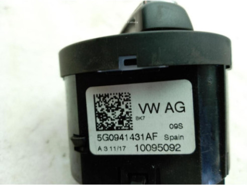 5G0941431AF CONMUTADOR LUCES SEAT ATECA (KH7)|Desguaces La Cabaña