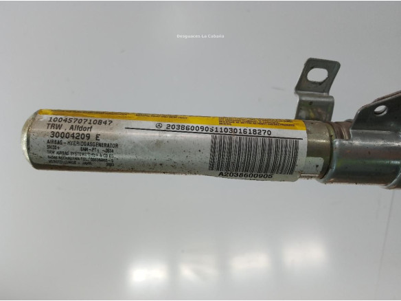 30004209E AIRBAG CORTINA IZQ MERCEDES BENZ CLASE C (W203)|Desguaces La Cabaña