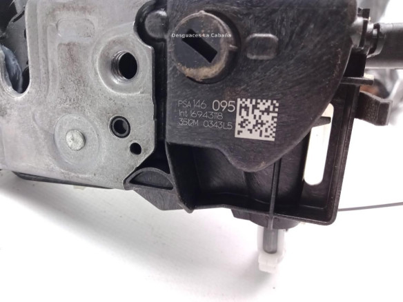 16943118 CERRADURA PUERTA LAT DEL IZQ OPEL GRANDLAND X (A18)|Desguaces La Cabaña