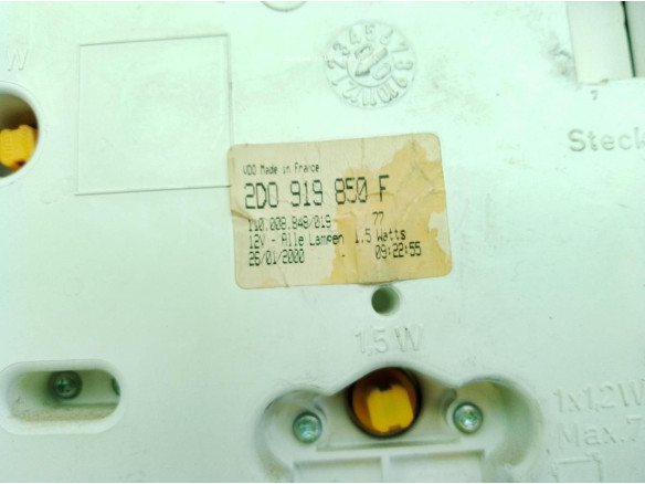 2D0919850F, CUADRO INSTRUMENTOS VW LT 28-46 II Furgón (2DA, 2DD, 2DH)|Desguaces La Cabaña