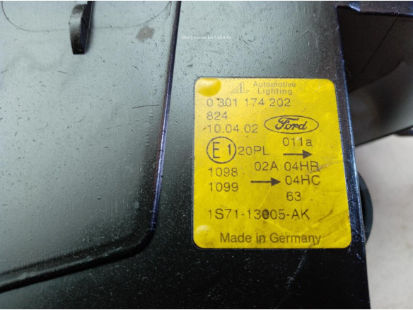 0301174202 FARO DERECHO FORD MONDEO III Turnier (BWY)|Desguaces La Cabaña