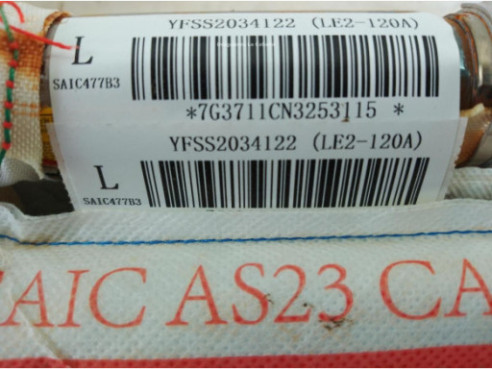10363711 AIRBAG CORTINA IZQ MG MG HS|Desguaces La Cabaña