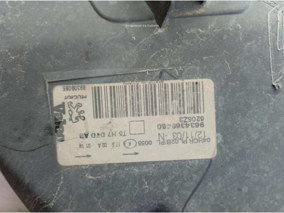 9634369480 FARO DERECHO PEUGEOT 307 SW (3H)|Desguaces La Cabaña