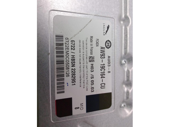 AW9319C164CU MODULO ELECTRONICO 8 JAGUAR XF (X250)|Desguaces La Cabaña