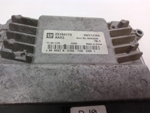 25184173 CENTRALITA MOTOR CHEVROLET CRUZE (J300)|Desguaces La Cabaña