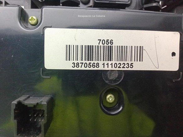 3870568  MANDO CLIMA CHEVROLET CRUZE (J300)|Desguaces La Cabaña
