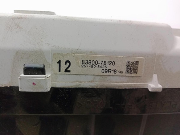 8380078120 CUADRO INSTRUMENTOS LEXUS NX (_Z1_)|Desguaces La Cabaña