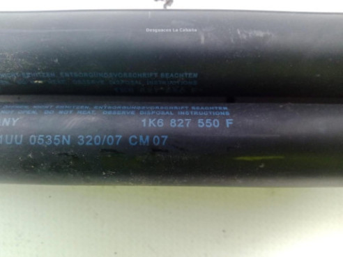 1K6827550F AMORTIGUADOR PORTON / TAPA MALETA VW GOLF V (1K1)|Desguaces La Cabaña