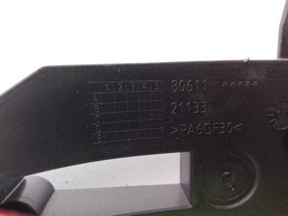 8061121133 MANILLA PUERTA LAT DEL IZQ EXT NISSAN QASHQAI II Todo terreno, cerrada (J11, J11_)|Desguaces La Cabaña