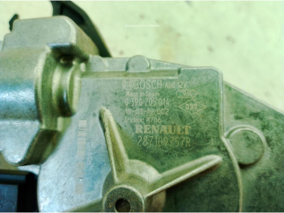 287109757R MOTOR LIMPIAPARABRISAS TRA RENAULT CAPTUR (J5_, H5_)|Desguaces La Cabaña