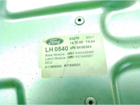 3M51R203A29BM ELEVALUNAS PUERTA LAT DEL IZQ FORD FOCUS C-MAX|Desguaces La Cabaña