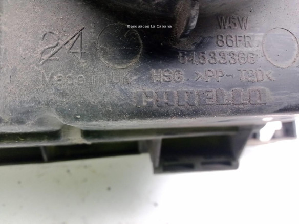 54533366 FARO IZQUIERDO TOYOTA AVENSIS Liftback (_T22_)|Desguaces La Cabaña
