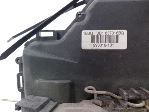 3B1837016BQ CERRADURA PUERTA LAT DEL IZQ SEAT IBIZA III (6L1)|Desguaces La Cabaña