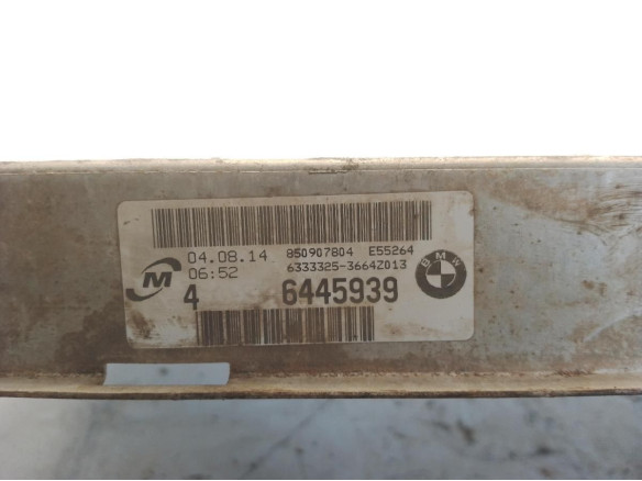 850907804 RADIADOR AGUA BMW X1 (E84)|Desguaces La Cabaña