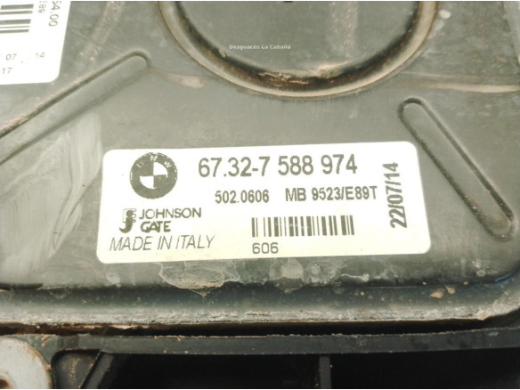 67327588974 ELECTROVENTILADOR BMW X1 (E84)|Desguaces La Cabaña
