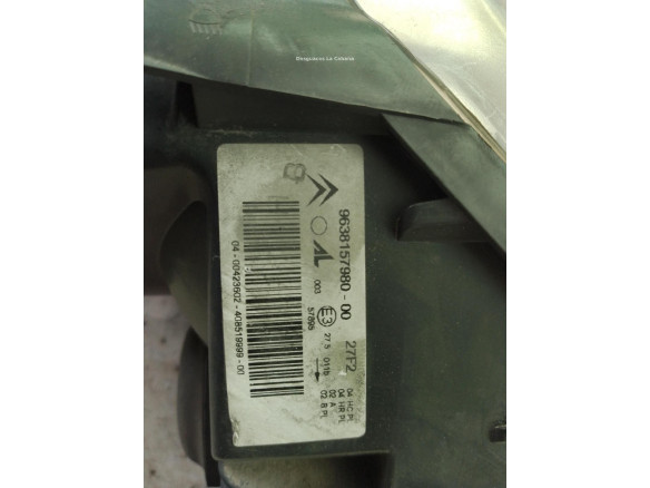 9638157980 FARO IZQUIERDO CITROEN XSARA (N1)|Desguaces La Cabaña
