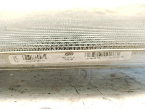 9675747980 RADIADOR AGUA PEUGEOT 3008 SUV (M_)|Desguaces La Cabaña