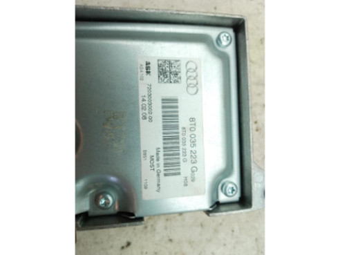 8T0035223G CENTRALITA MULTIFUNCION AUDI A4 (8K2, B8)|Desguaces La Cabaña