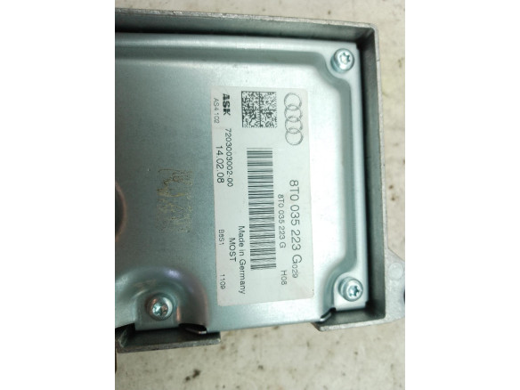 8T0035223G CENTRALITA MULTIFUNCION AUDI A4 (8K2, B8)|Desguaces La Cabaña