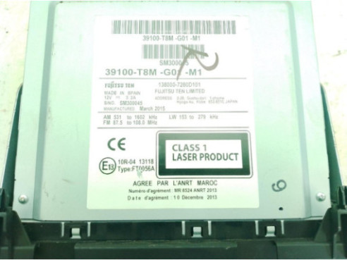 39100T8MG01M1 PANTALLA MULTIMEDIA HONDA HR-V (RU)|Desguaces La Cabaña