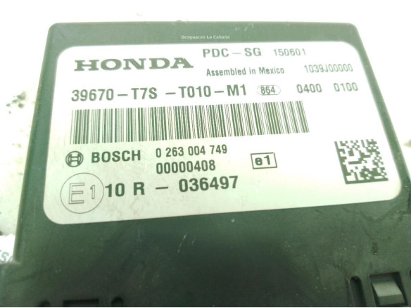 39670T7ST010M1 MODULO ELECTRONICO 6 HONDA HR-V (RU)|Desguaces La Cabaña