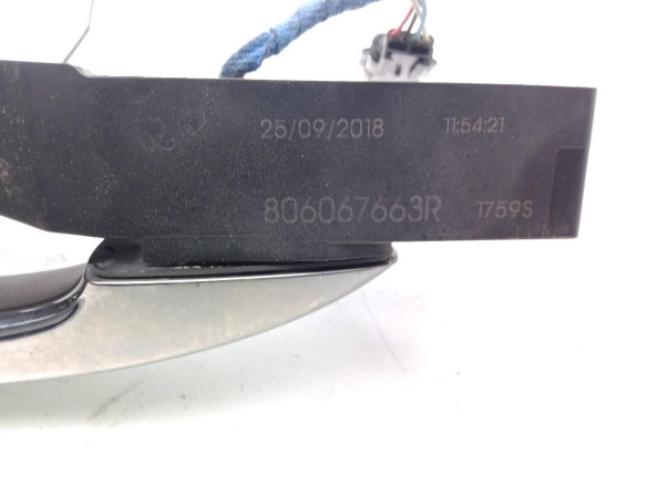 806067663R MANILLA PUERTA LAT DEL DER EXT RENAULT GRAND SCENIC IV (R9_)|Desguaces La Cabaña