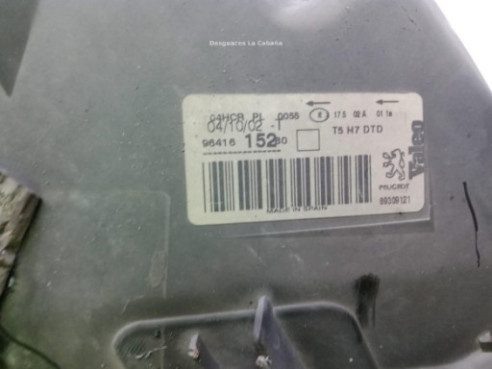 9641615280 FARO DERECHO PEUGEOT 307 Break (3E)|Desguaces La Cabaña
