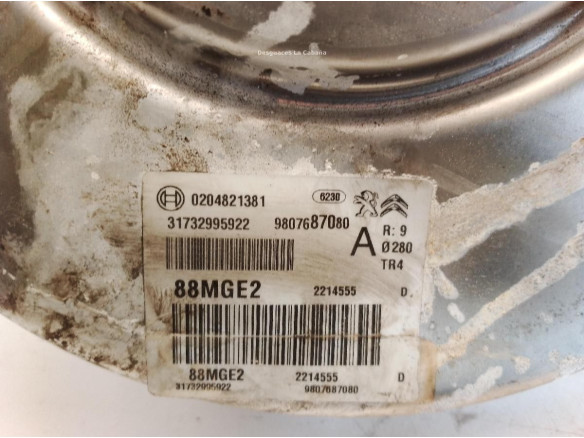 9807687080 SERVOFRENO OPEL GRANDLAND X (A18)|Desguaces La Cabaña