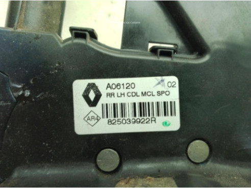 825039922R CERRADURA PUERTA LAT TRA IZQ RENAULT TALISMAN Grandtour (KP_)|Desguaces La Cabaña