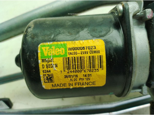 288002717R  MOTOR LIMPIAPARABRISAS DEL RENAULT TALISMAN (L2M_)|Desguaces La Cabaña