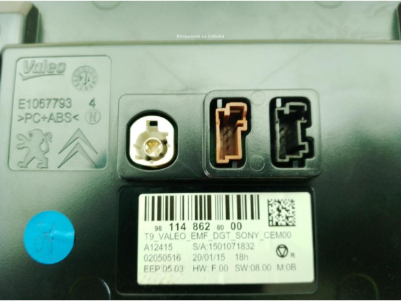9811486280 NAVEGADOR PEUGEOT 308 SW II|Desguaces La Cabaña