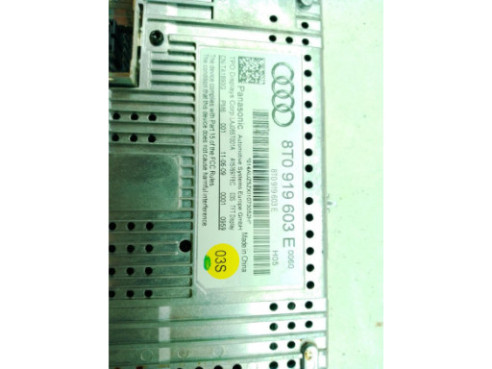 8T0919603E PANTALLA MULTIMEDIA AUDI Q5 (8RB)|Desguaces La Cabaña