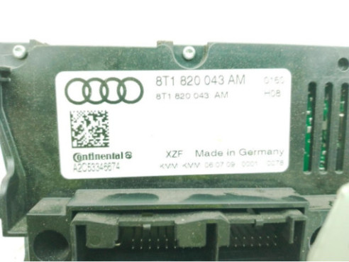 8T1820043AM MANDO CLIMA AUDI Q5 (8RB)|Desguaces La Cabaña