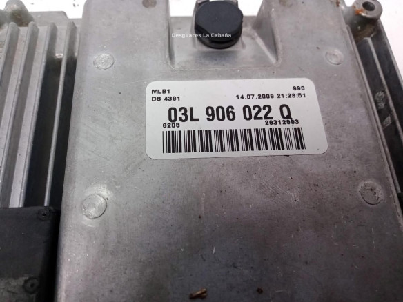 03L906022Q CENTRALITA MOTOR AUDI Q5 (8RB)|Desguaces La Cabaña