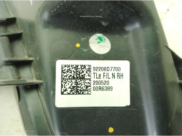 92208D7700 PILOTO DEL DER HYUNDAI TUCSON (TL)|Desguaces La Cabaña