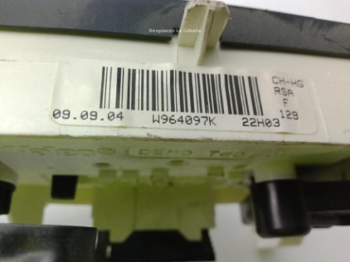 W964097K MANDO CALEFACCION RENAULT TRAFIC II Furgón (FL)|Desguaces La Cabaña